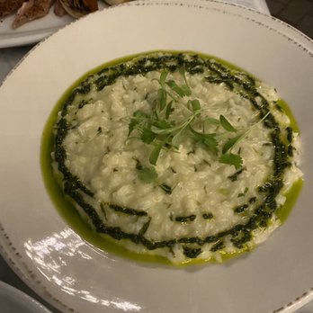 Ocho - Goat cheese rice. Very beautifully presented decent flavor - Lounges Near Me - San Antonio, Texas