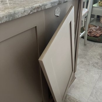 Burn's Flooring & Kitchen Design - Panel fell after 4 years being installed. - Flooring Near Me - Winter Haven, Florida