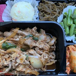 Spicy Pork Bento Box