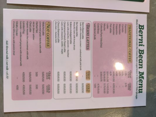 Menu photo 5 The Berni Bean Coffee Dallas, TX