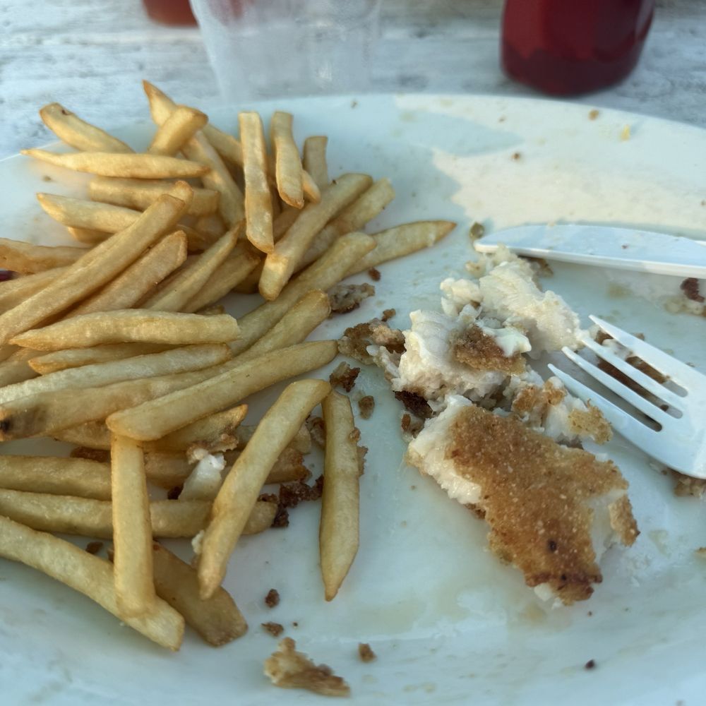 Fried sea bass Fried sea bass