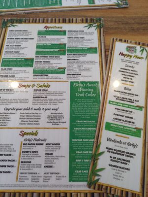 Menu photo 2 Kirby's Sports Grille Juno Beach, FL Menu photo 2 Kirby's Sports Grille Juno Beach, FL