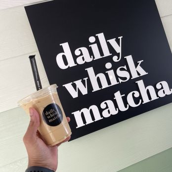 Daily Whisk Matcha - Haleiwa Salted Mac Nut Latte - Cafes Near Me - Honolulu, Hawaii