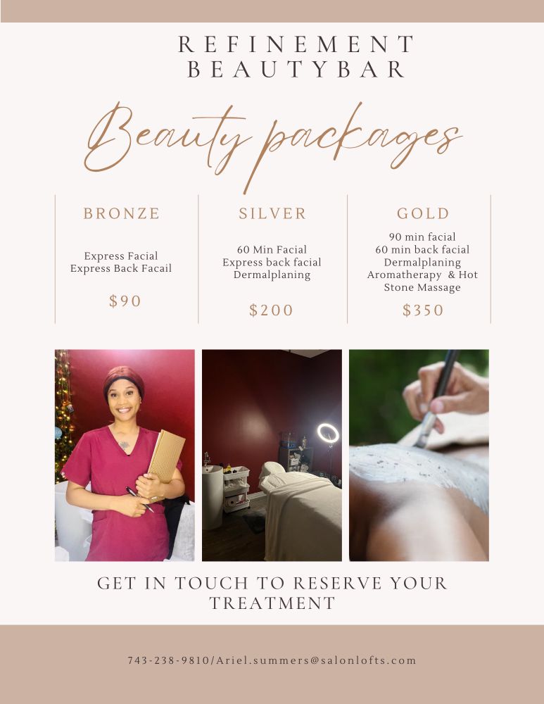 Refinement Beauty Bar Logo
