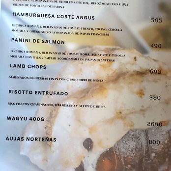 Rinconcito Steak House - Lo Nuevo Menu - Steakhouses Near Me - Tijuana, BCN