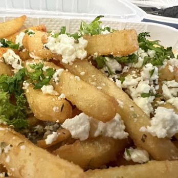 Gyromania - Feta Fries - Greek Near Me - Oxnard, California Gyromania - Feta Fries - Greek Near Me - Oxnard, California