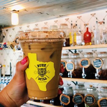 The Buzz Mill - Honey badger latte - Coffee & Tea Near Me - Austin, Texas The Buzz Mill - Honey badger latte - Coffee & Tea Near Me - Austin, Texas