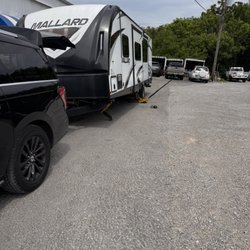 Central Kentucky Truck & Trailer Sales - New tires being installed