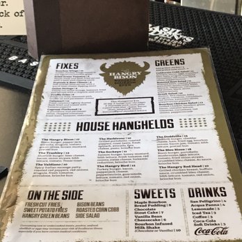 The Hangry Bison - Menu - New American Near Me - Winter Park, Florida