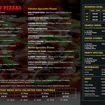 Pizza Parlor - Pizza - Pizza Near Me - Peterborough, Ontario Pizza Parlor - Pizza - Pizza Near Me - Peterborough, Ontario