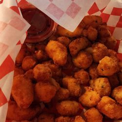Fire and Slice Pizza - Garlic cheese curds