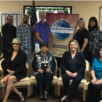 Vista Sunrise Toastmasters - Community Service/Non-Profit Near Me - Vista, California Vista Sunrise Toastmasters - Community Service/Non-Profit Near Me - Vista, California