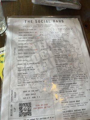 Menu photo 2 The Social Haus Menomonee Falls, WI Menu photo 2 The Social Haus Menomonee Falls, WI