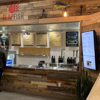 Slapfish - Ordering counter - Seafood Near Me - Noblesville, Indiana Slapfish - Ordering counter - Seafood Near Me - Noblesville, Indiana