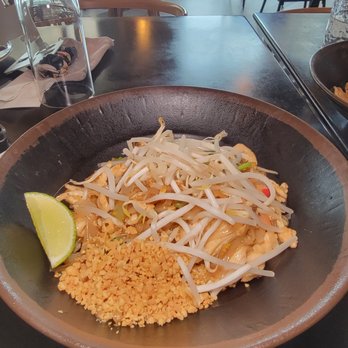 Thai Treasure - Pad Thai with Chicken - Thai Near Me - Arlington, Virginia