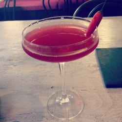 French Martini - Chilli martini was delicious - and with bite!