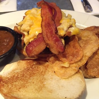 Boston Burger - Unimpressive Mac Attack Burger. Needs sharper cheese. - Burgers Near Me - Boston, Massachusetts Boston Burger - Unimpressive Mac Attack Burger. Needs sharper cheese. - Burgers Near Me - Boston, Massachusetts