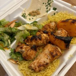 Chicken Kebab Plate