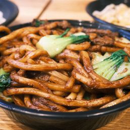 Pan fried udon noodles Pan fried udon noodles