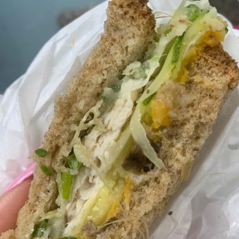Brighter Side - Judee with turkey sandwich - Sandwiches Near Me - Modesto, California Brighter Side - Judee with turkey sandwich - Sandwiches Near Me - Modesto, California