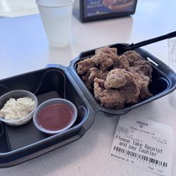Parker's Kitchen - The fried livers and gizzards $5.99. Glad they have a combo now