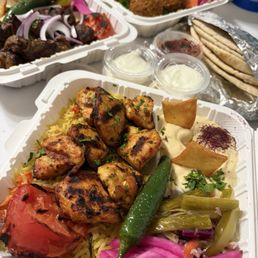 Chicken Kebab Plate