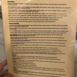 Food menu Food menu
