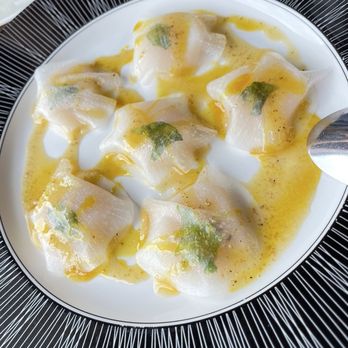 Cafe Hiro - Scallop carpaccio. Pretty good 8/10. - Italian Near Me - Cypress, California