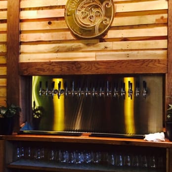 Twin Leaf Brewery - Taps and logo - Breweries Near Me - Asheville, North Carolina Twin Leaf Brewery - Taps and logo - Breweries Near Me - Asheville, North Carolina