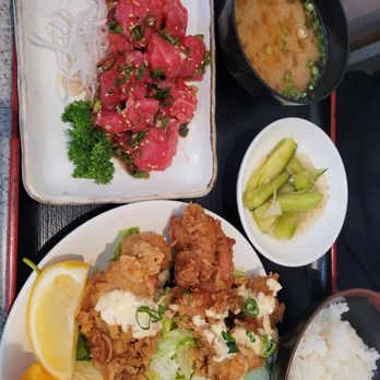 Gombei - Lunch Special Chicken Katsu & Poke - Japanese Near Me - San Jose, California Gombei - Lunch Special Chicken Katsu & Poke - Japanese Near Me - San Jose, California