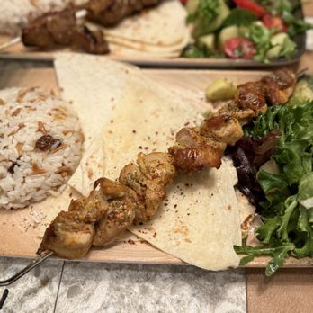 Tabac+ - Chicken skewer - Mediterranean Near Me - San Diego, California Tabac+ - Chicken skewer - Mediterranean Near Me - San Diego, California