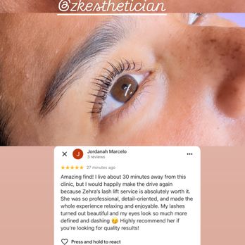 ZK Esthetician - Eyelash lift - Skin Care Near Me - Tustin, California ZK Esthetician - Eyelash lift - Skin Care Near Me - Tustin, California