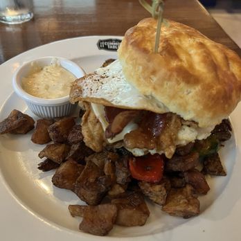 The Common Table - Biscuit Breakfast Sandwich - Breakfast & Brunch Near Me - Frisco, Texas The Common Table - Biscuit Breakfast Sandwich - Breakfast & Brunch Near Me - Frisco, Texas