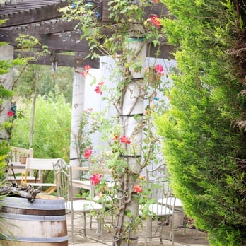 Hagafen Cellars - The patio area - Wineries Near Me - Napa, California