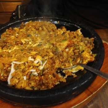Five Senses - The kimchi cheese rice thing with the egg hehe - Korean Near Me - New York, New York