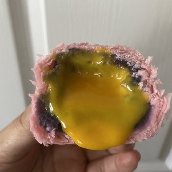 Aliya Lavaland - Inside the ube lava moon cake - Bakeries Near Me - Monterey Park, California Aliya Lavaland - Inside the ube lava moon cake - Bakeries Near Me - Monterey Park, California