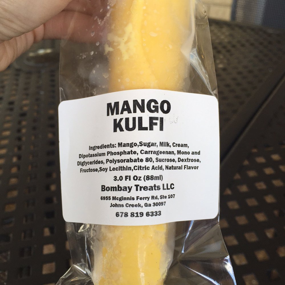 KABOB-iSH - Yummy mango Popsicle! - Mediterranean Near Me - Duluth, Georgia