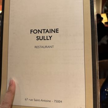 La Fontaine Sully - Bistros Near Me - Paris, 75