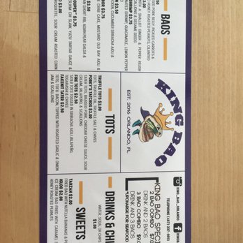 King Bao - the menu! - Asian Fusion Near Me - Orlando, Florida King Bao - the menu! - Asian Fusion Near Me - Orlando, Florida