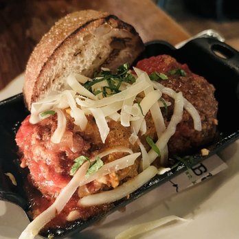 Barbuzzo - Caciocavallo Stuffed Meatballs - Mediterranean Near Me - Philadelphia, Pennsylvania