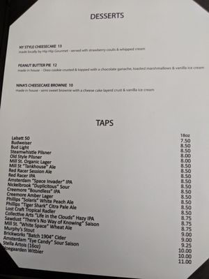 Menu photo 4 Score on King Toronto, ON