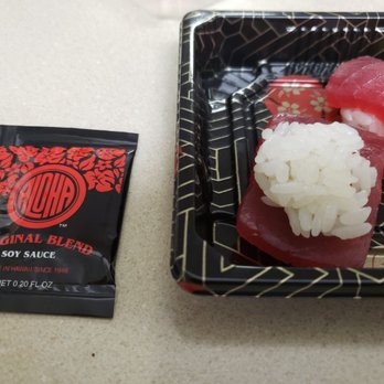 Sushi Spot - You can see how small compared to shoyu packet. - Japanese Near Me - Aiea, Hawaii