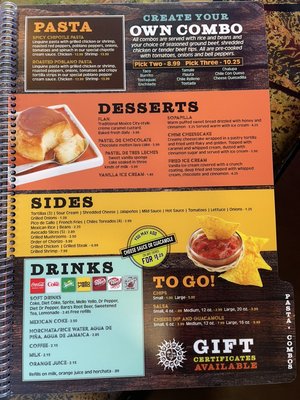 Menu photo 7 Cielito Lindo Marion, AR Menu photo 7 Cielito Lindo Marion, AR