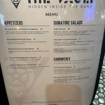 The Vault - Menu - Breakfast & Brunch Near Me - Atlanta, Georgia The Vault - Menu - Breakfast & Brunch Near Me - Atlanta, Georgia