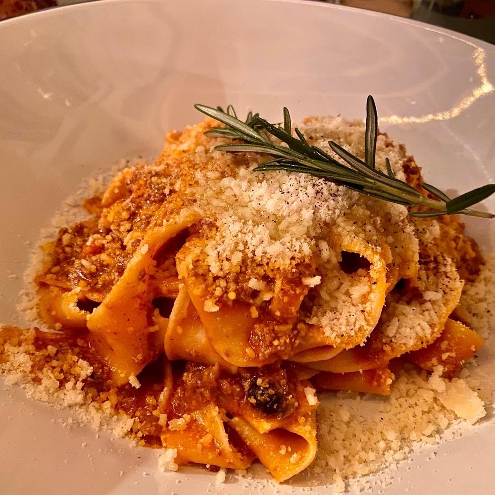 Terre - Boar Ragu "Terrelle"w/ Our Homemade Rag Sauce - Italian Near Me - Brooklyn, New York Terre - Boar Ragu "Terrelle"w/ Our Homemade Rag Sauce - Italian Near Me - Brooklyn, New York