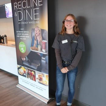 Cinergy Cinemas in Wheeling - Friendly staffer Andrea. Thank you for the history of the theatre and the new mall! - Cinema Near Me - Wheeling, Illinois Cinergy Cinemas in Wheeling - Friendly staffer Andrea. Thank you for the history of the theatre and the new mall! - Cinema Near Me - Wheeling, Illinois