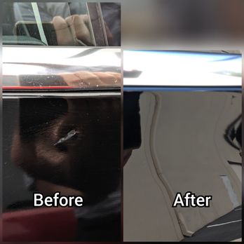 Advanced Auto Dynamics - The dent and scratch that Alan's technicians fixed - Auto Detailing Near Me - Placentia, California