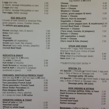 Main St Cafe - Menu - Cafes Near Me - Carmi, Illinois