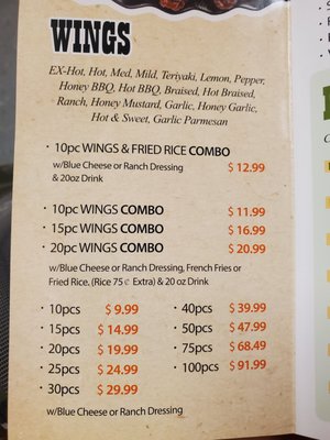 Menu photo 1 Atlanta Hot Wing's Duluth, GA Menu photo 1 Atlanta Hot Wing's Duluth, GA