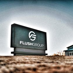 Dr Flush - This is our new sign